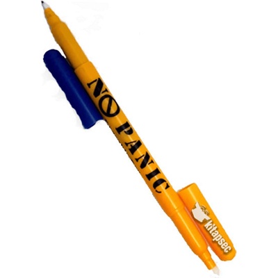 Тънкописец изтриваем с гъбичка Pensan No Panic