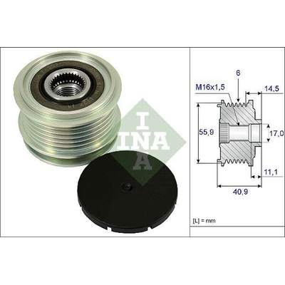 Předstihová spojka Schaeffler INA 535 0012 10