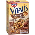 Dr. Oetker Хрупкаво мюсли двоен шоколад Vitalis Dr. Oetker 420гр