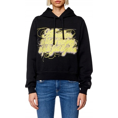 Diesel F-Reggy-Hood-N3 Sweat-Shirt čierna