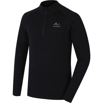 HUSKY Мъжка термо блуза с цип Merow Zip M, черна (hsk-HT0-0811)
