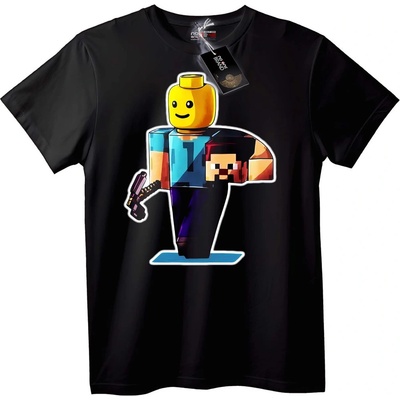NOONEBRAND Тениска LEGO x Minecraft - L, White