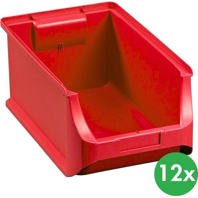Allit Plastové boxy 205 x 355 x 150 mm červené