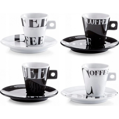 Zeller Šálka porcelán 4 x 60 ml