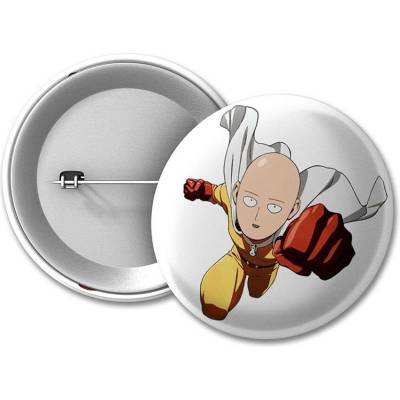 One Punch Man placka Saitama 50 mm