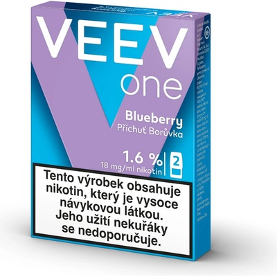 VEEV One Náplně Blueberry krabička – Zboží Dáma