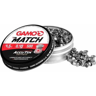 Diabolky GAMO AccuTek Match 0,49 g 4,5 mm 500 ks