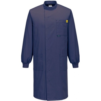 Portwest Plášť AS15 Anti-Static ESD Howie Coat POR-AS15NVRL Modrá tmavá