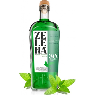 FK Distillery Frederic Kafka Zelená 30% 1 l (holá láhev)