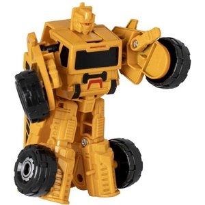 RAYA TOYS Метален робот трансформер Raya Toys - 2 в 1 Самосвал, жълт (510125160) - baby