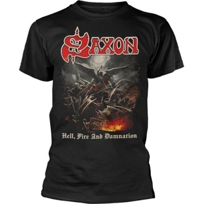 Saxon Hell, Fire And Damnation Black L Риза (PHD13601L)