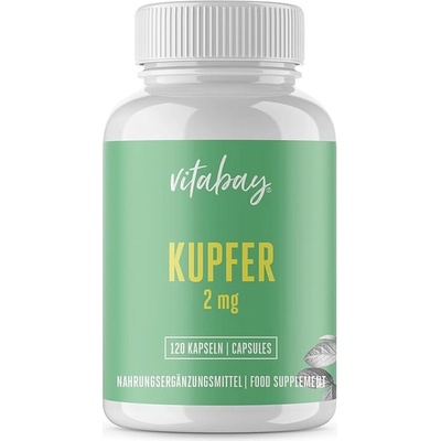 Vitabay Мед 2 mg 120 капсули | Vitabay (VB1573)