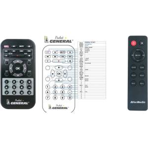 съвместим AVERMEDIA GS331 - съвместимо дистанционно управление на марката General (GS331) Дистанционно