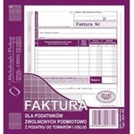 Michalczyk & Prokop Invoice for exempt taxpayers. . . 204-4E