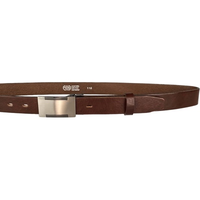 Penny Belts pánský kožený opasek 30-100-7PS-506 hnědý