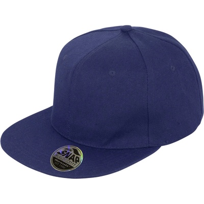 Result Headwear RC 083X s plochým kšiltem 6 panelová COT28083X00399-navy Navy