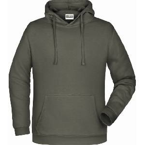Daiber jn 796 / Мъжки суичър с качулка - тъмносив xxl (02079667005)