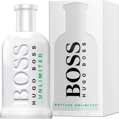 Hugo Boss White bottled unlimited toaletní voda pánská 200 ml