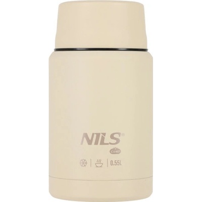 Nils Camp termoska na jídlo NC3807 béžová 550 ml