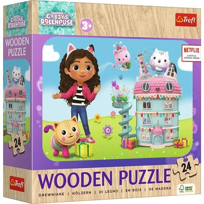Trefl - Puzzle Happy Gabby and friends wooden - 1 - 39 piese