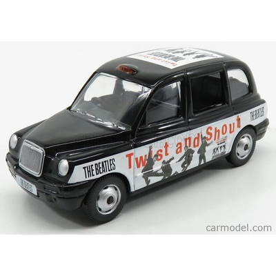 Corgi Austin London Taxi Lti Tx4 2007 The Beatles Twist And Shout Černá Bílá 1:36
