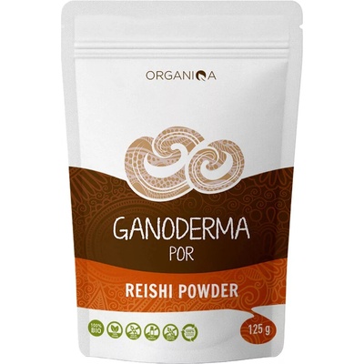 Organiqa Bio Reishi Ganoderma lucidum prášek 125 g