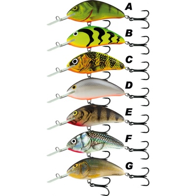 Salmo Hornet Floating 9cm Holographic Grey Shiner