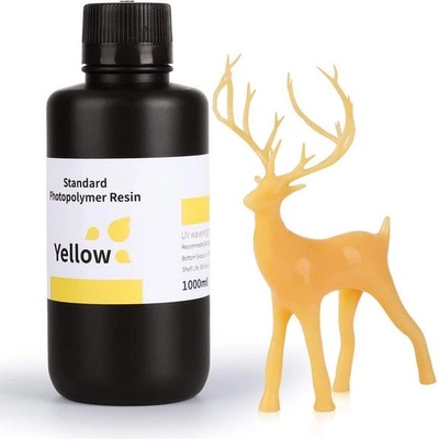 Elegoo Standard Resin 1KG, Yellow (50.103.0014)