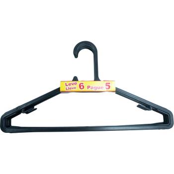 Image 1 of Horecano Sanremo-Закачалки за дрехи 6бр. (pr103-6) (011916)