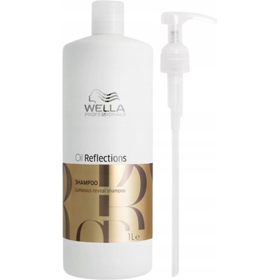 Wella Professionals Oil Reflections Šampón na Vlasy 1000 ml + Pumpyčka