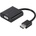 Vivanco Адаптер Vivanco - 45493, HDMI/VGA, черен (45493)