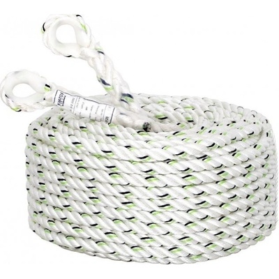 Polyamidové stočené lano zakončené slučkami, FA2010010/20 20 m