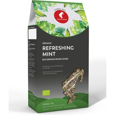 Julius meinl Čaj sypaný Leaf Tea Bio Refreshing Mint 100 g