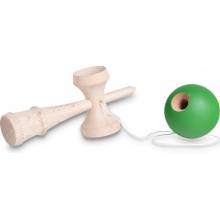 BS Toys dřevěná hra Kendama 18 cm zelená