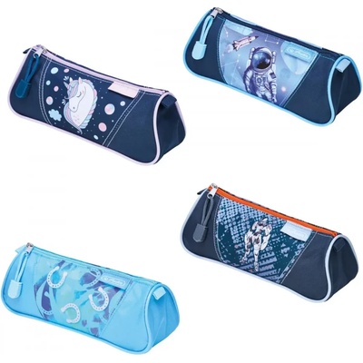 Herlitz Несесер празен, тристенен, Mix Unicorn Dreams Cosmic Explorer, Lucky Horse Tech Mech - Herlitz