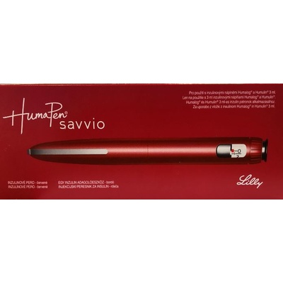 Eli Lilly USA HumaPen Savvio inzulínové pero aplikátor inzulínu pre 3 ml náplne 1 ks