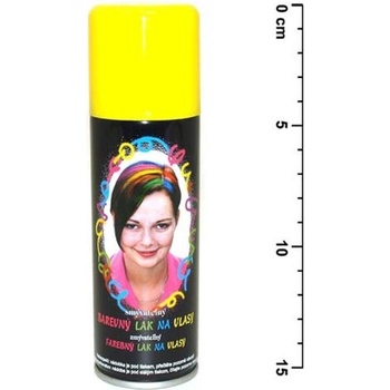 Anděl smývatelný barevný lak na vlasy žlutý 125 ml