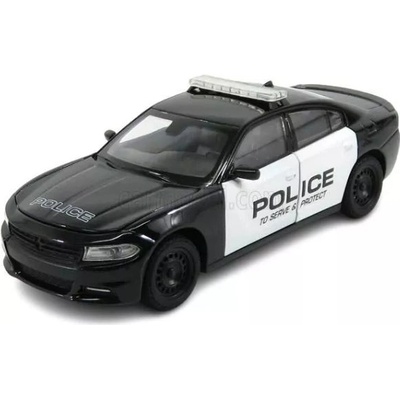 Welly CityDuty: Mini autíčko Dodge Charger R/T 2016 Policajné auto 1:34