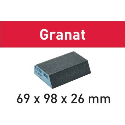 FESTOOL Brusný špalek Granat 69x98x26 120 CO GR/6 201084