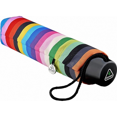 Fulton L354 Minilite 2 retro stripe deštník dámský skládací vícebarevný