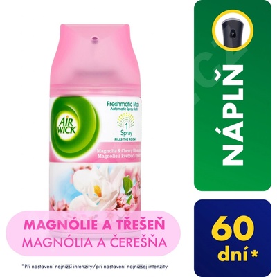 Air Wick Freshmaticic Magnolie & Třešeň náplň 250 ml – Zboží Dáma