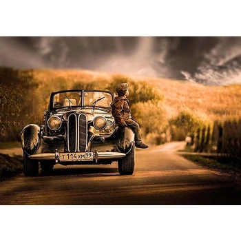 Ceduľa Old car