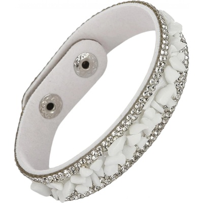 HARAHU Гривна Retro Stone - Бяла KP29621 (29621)