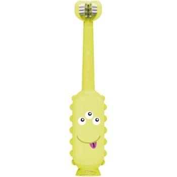 Dr. Brown's Четка за зъби и венци Dr. Brown's - Monster, зелена (HG099)