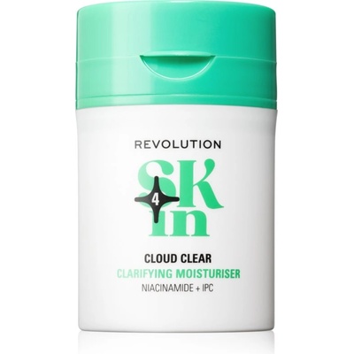 Revolution Beauty Clearly Clarify Niacinamide & IPC Clarifying Moisturiser лек подхранващ и хидратиращ дневен крем с ниацинамид 50ml