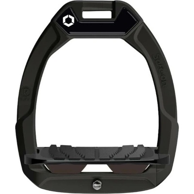FLEX-ON Bezpečnostní třmeny Safe-On Inclined Grip černá / černá / hnědá