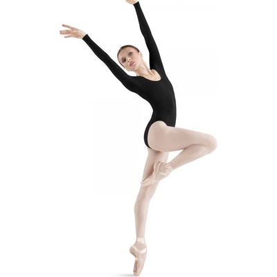 Bloch baletný dres s dlhým rukávom Premier L5409 čierny