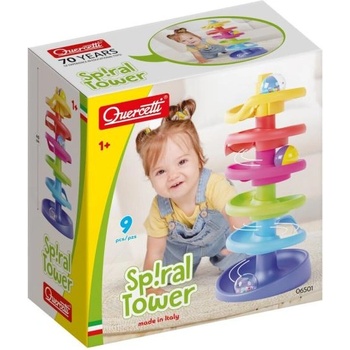 Quercetti Spiral Tower - писта за топчета