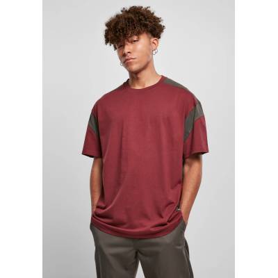 Urban Classics Мъжка тениска в тъмночервено Urban Classics ActiveUB-TB4670-03513 - Тъмночервен, размер S