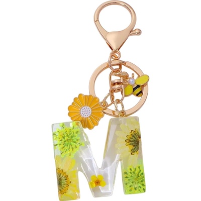 HARAHU Ключодържател Азбука - М / Жълта kp37846 (37846)